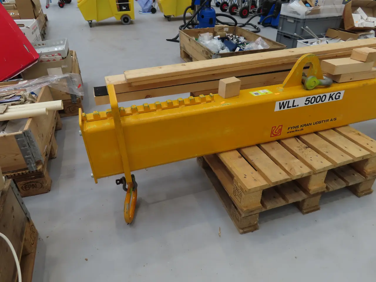 Billede 2 - Løfteåg FYNS KRAN UDSTYR 5000 Kg