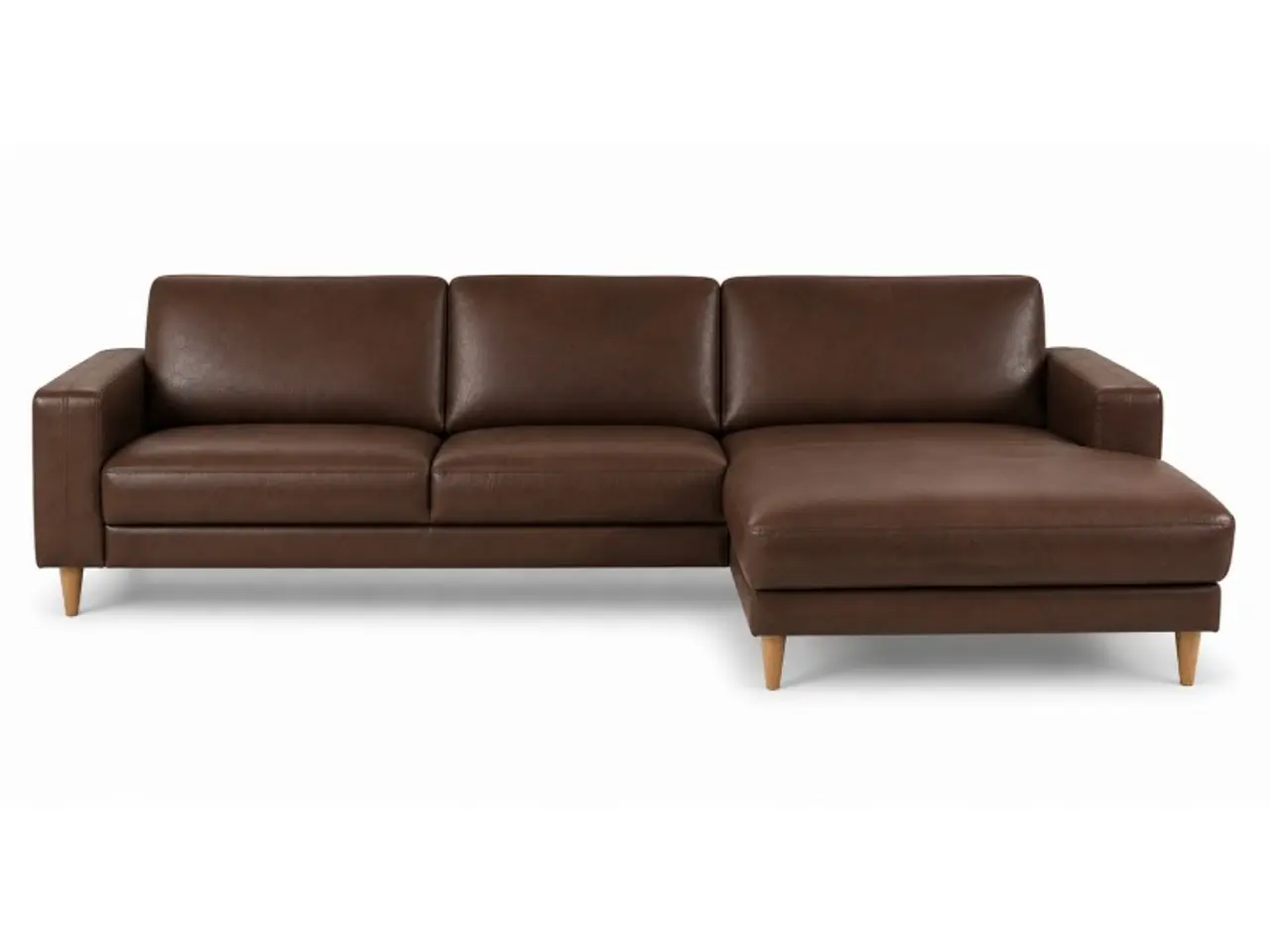 Billede 3 - Hjort Knudsen Esbjerg læder XL Chaiselongsofa Højrevendt