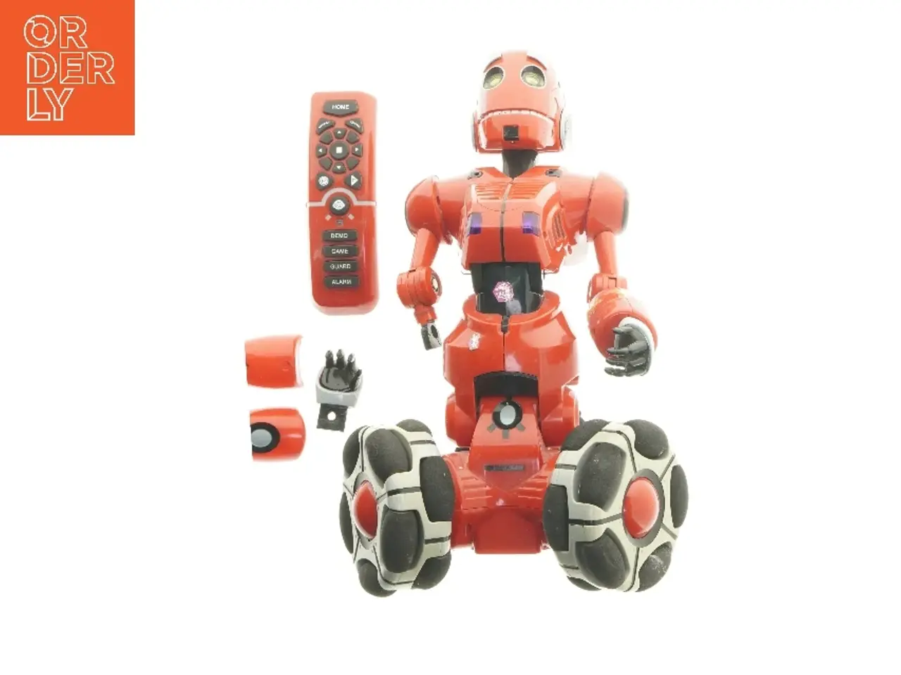 Billede 1 - Fjernstyret robot på hjul (str. 38 cm)