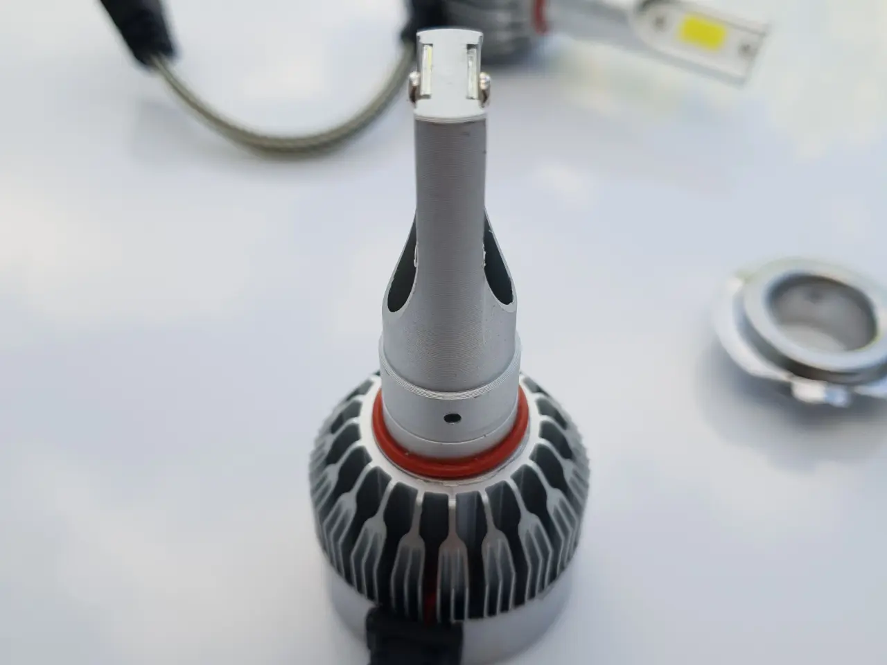 Billede 4 - NY! H7 LED Pærer 7600LM 6000K 72W