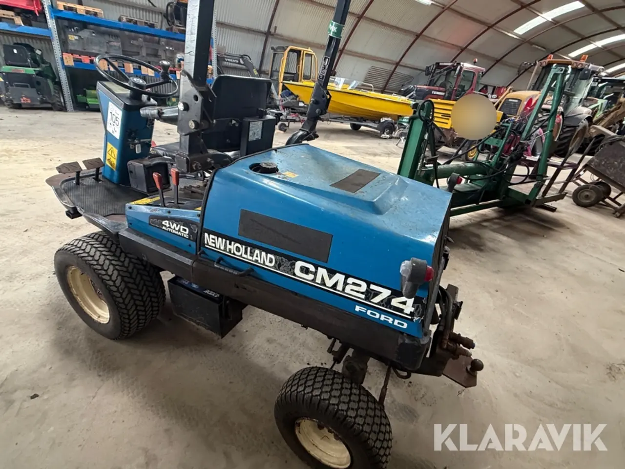 Billede 3 - Redskabsbærer Ford New Holland CM274 - 4WD Automatic