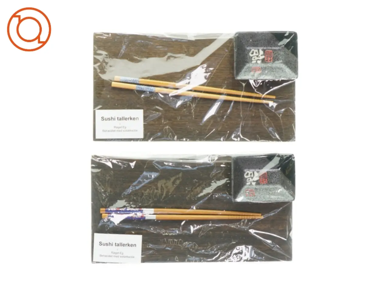 Billede 1 - Sushi tallerkner (2 stk) (str. LB: 30x17 cm)