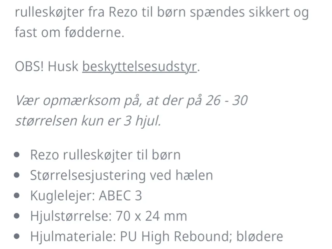 Billede 6 - Rulleskøjter str. 31-35