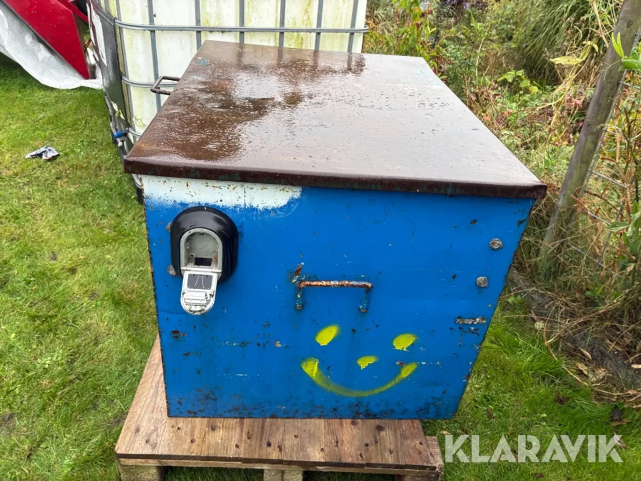Billede 5 - Materialekasse i stål - med lås