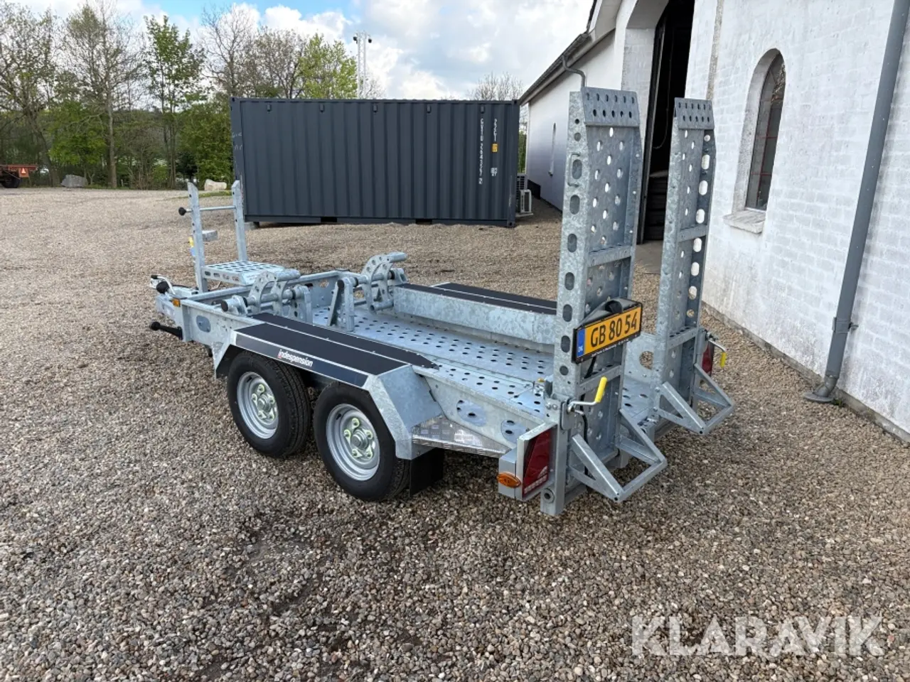 Billede 3 - Maskintrailer Indespension V67Z med autoclamp