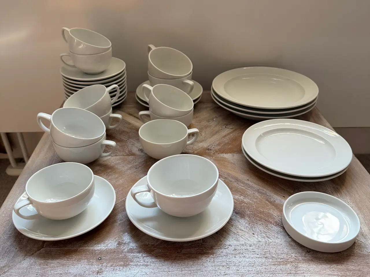 Billede 4 - Hvidpot stel, original Royal Copenhagen udgave