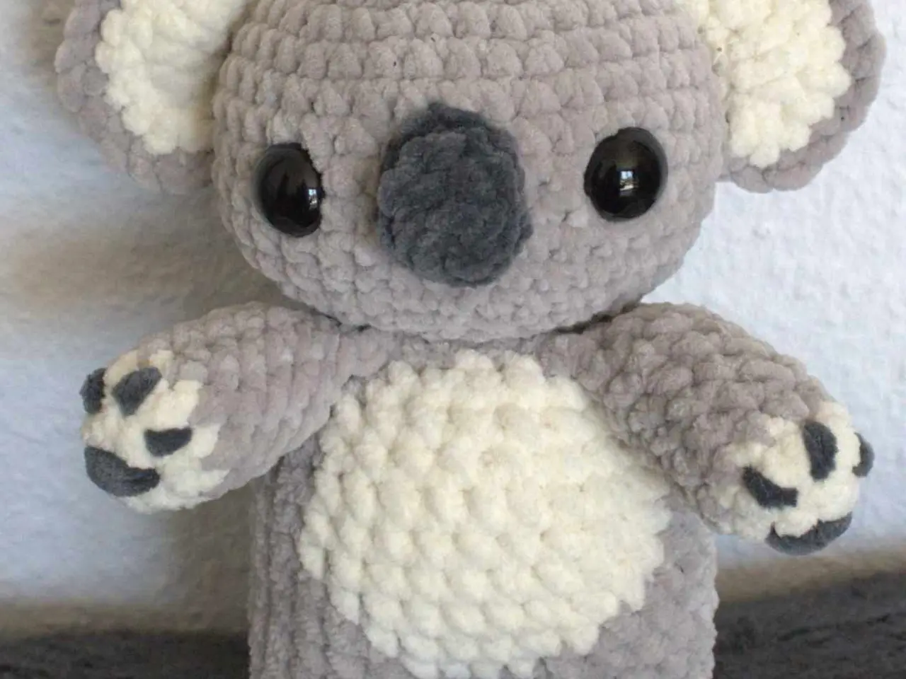 Billede 1 - Hæklet koala bamse
