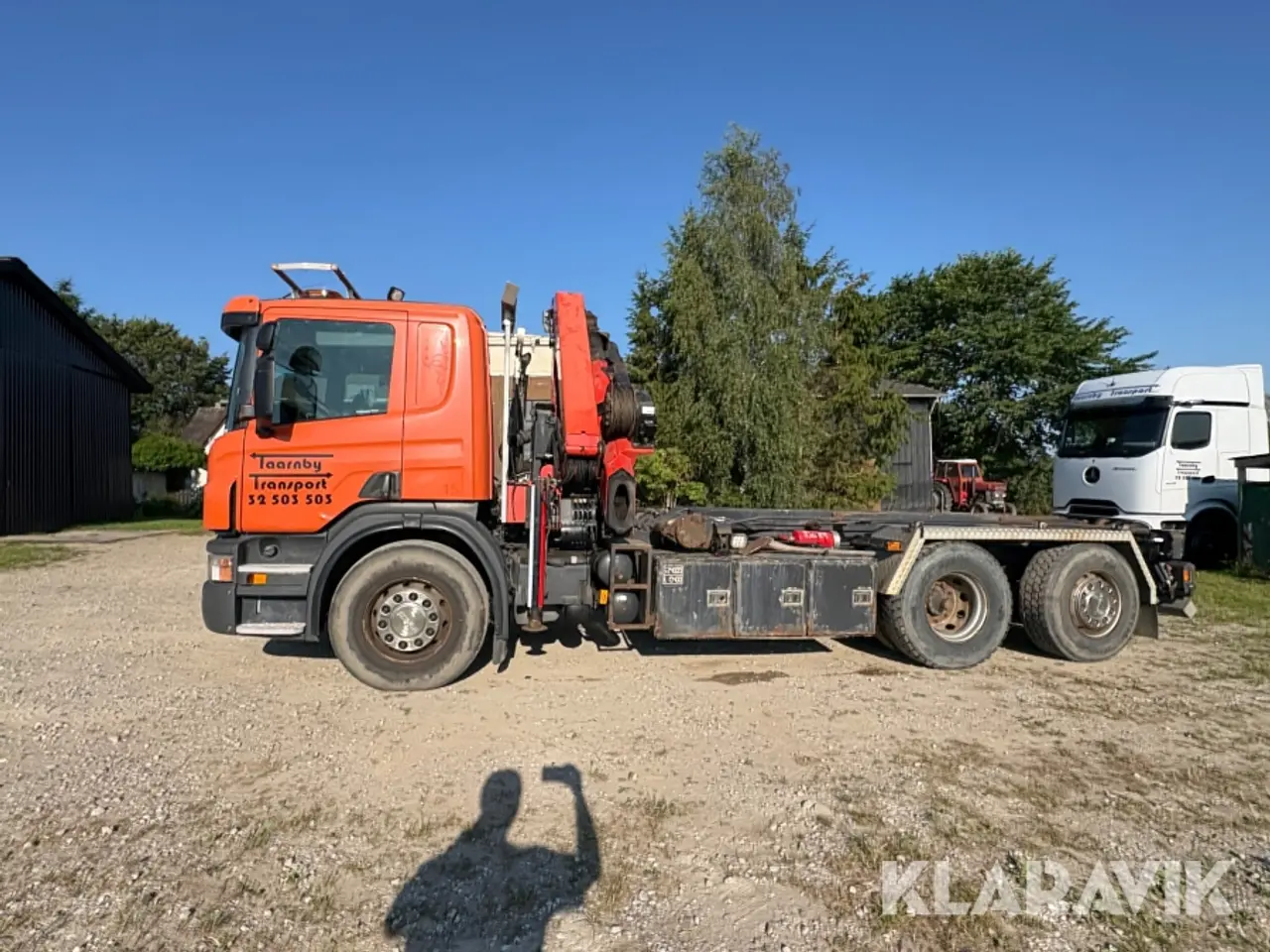 Billede 7 - Lastbil Scania P340 Palfinger PK16502 kran