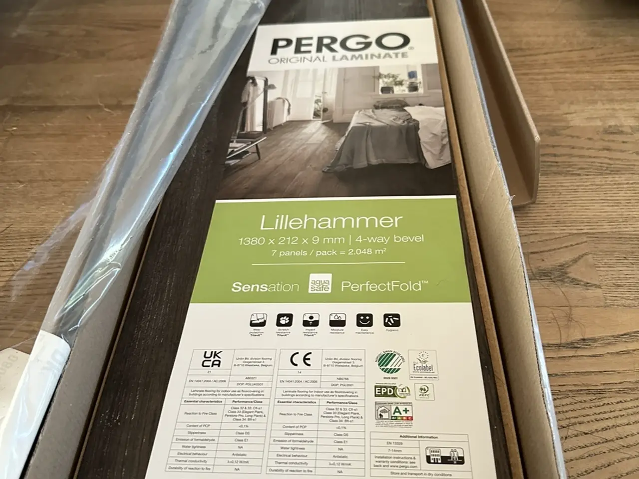 Billede 1 - Laminatgulv Pergo