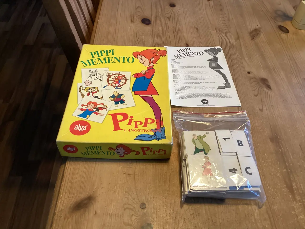 Billede 3 - Pippi Langstrømpe Spil, Bøger, Bamser