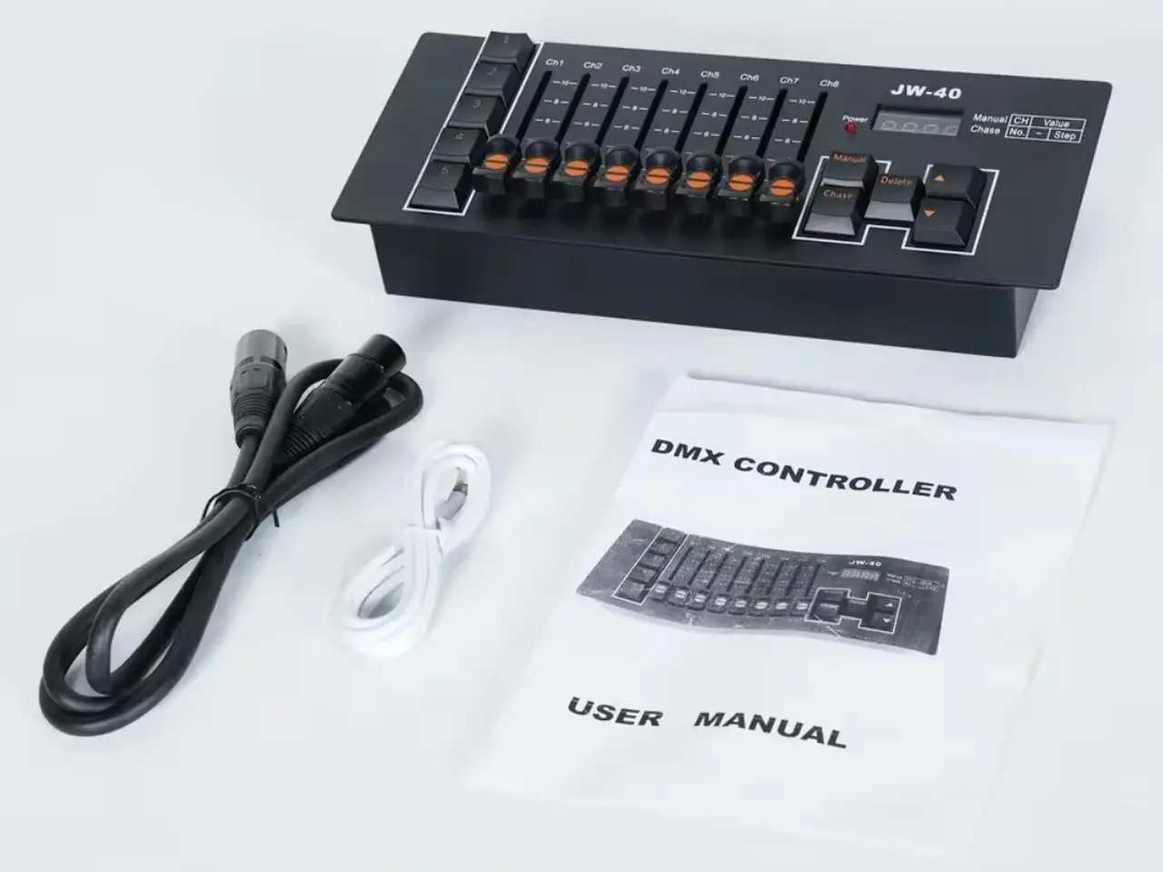 Billede 4 - Mini Dmx controller 40Ch - Genopladelig