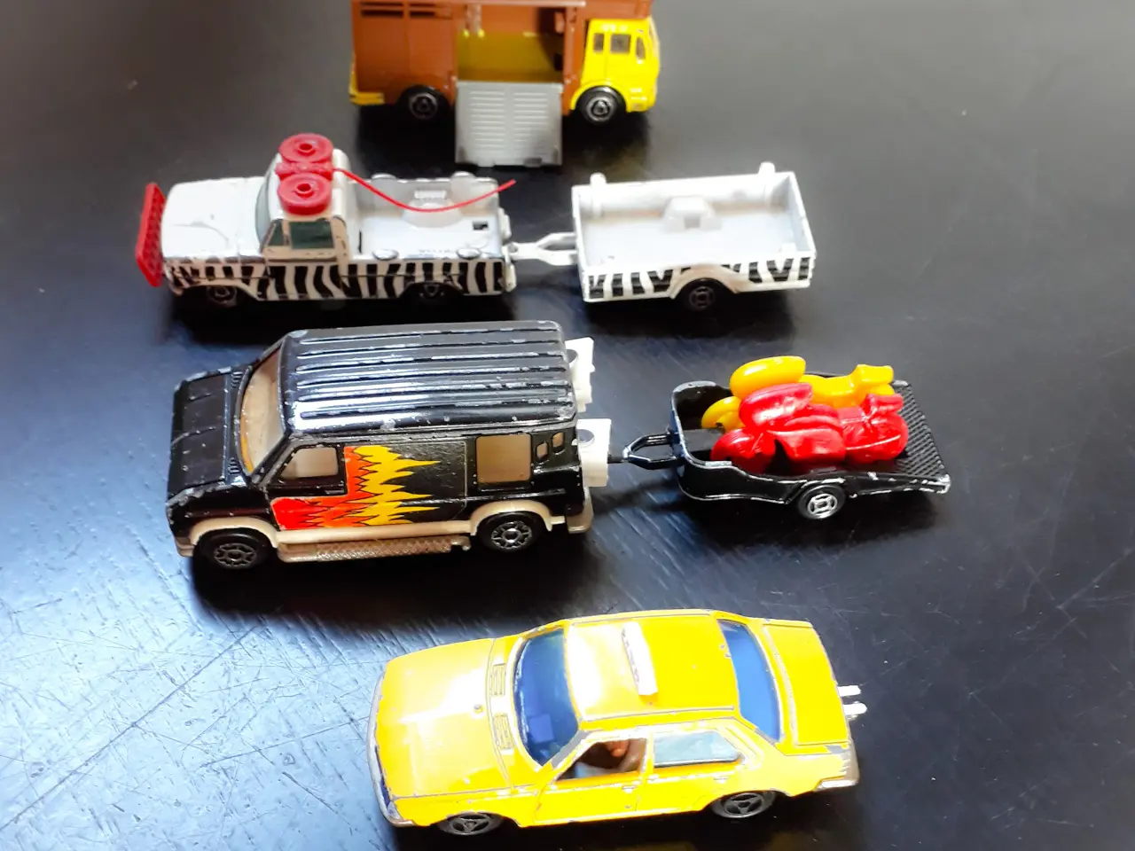 Billede 3 - 4 Majorette Transporter