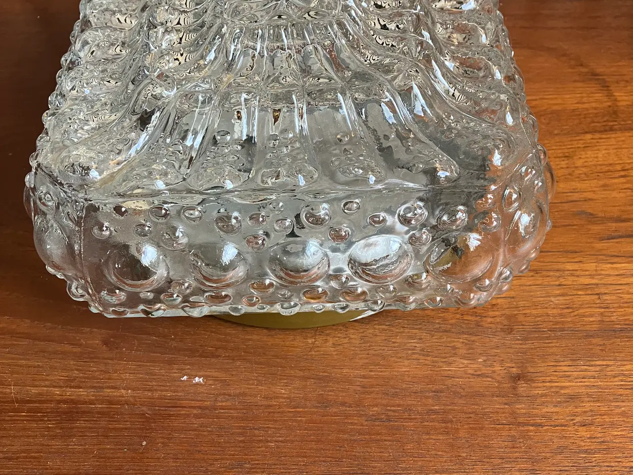 Billede 3 - Vintage Plafon i klart glas