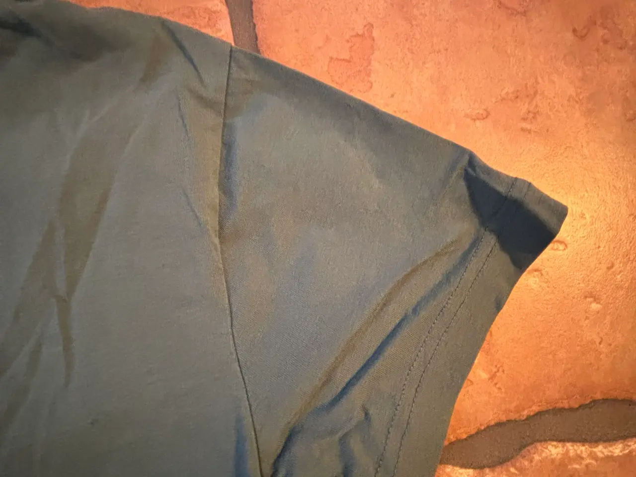 Billede 2 - Dressmann T-shirt herre S grøn bomuld