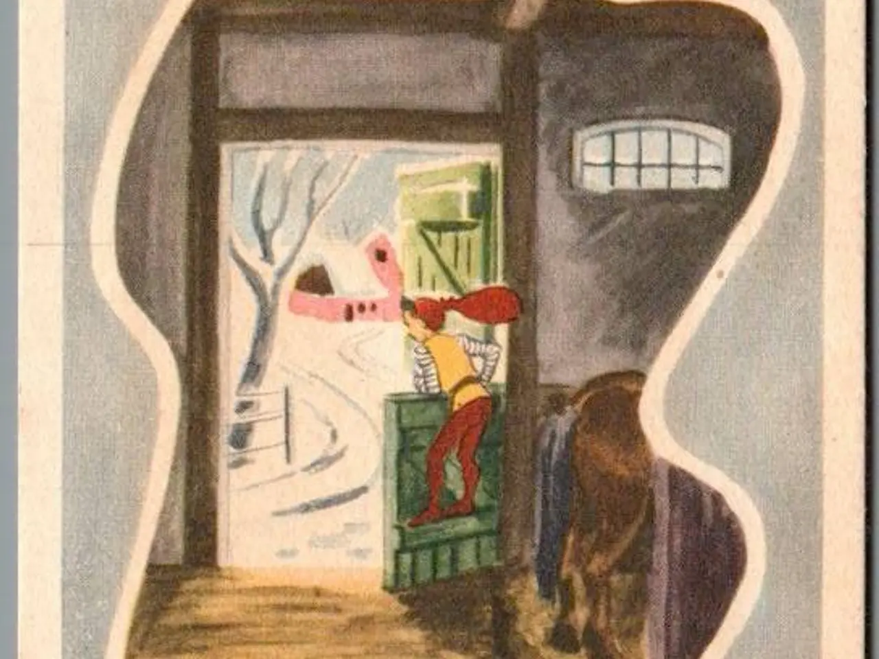 Billede 1 - Illa - Glædelig Jul - Stender Serie 655 - Postkort - Brugt