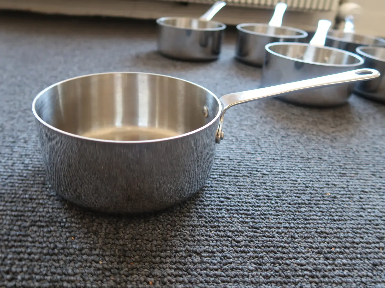 Billede 3 - 6 stk. Scanpan rustfri gryder - Ø 14 cm