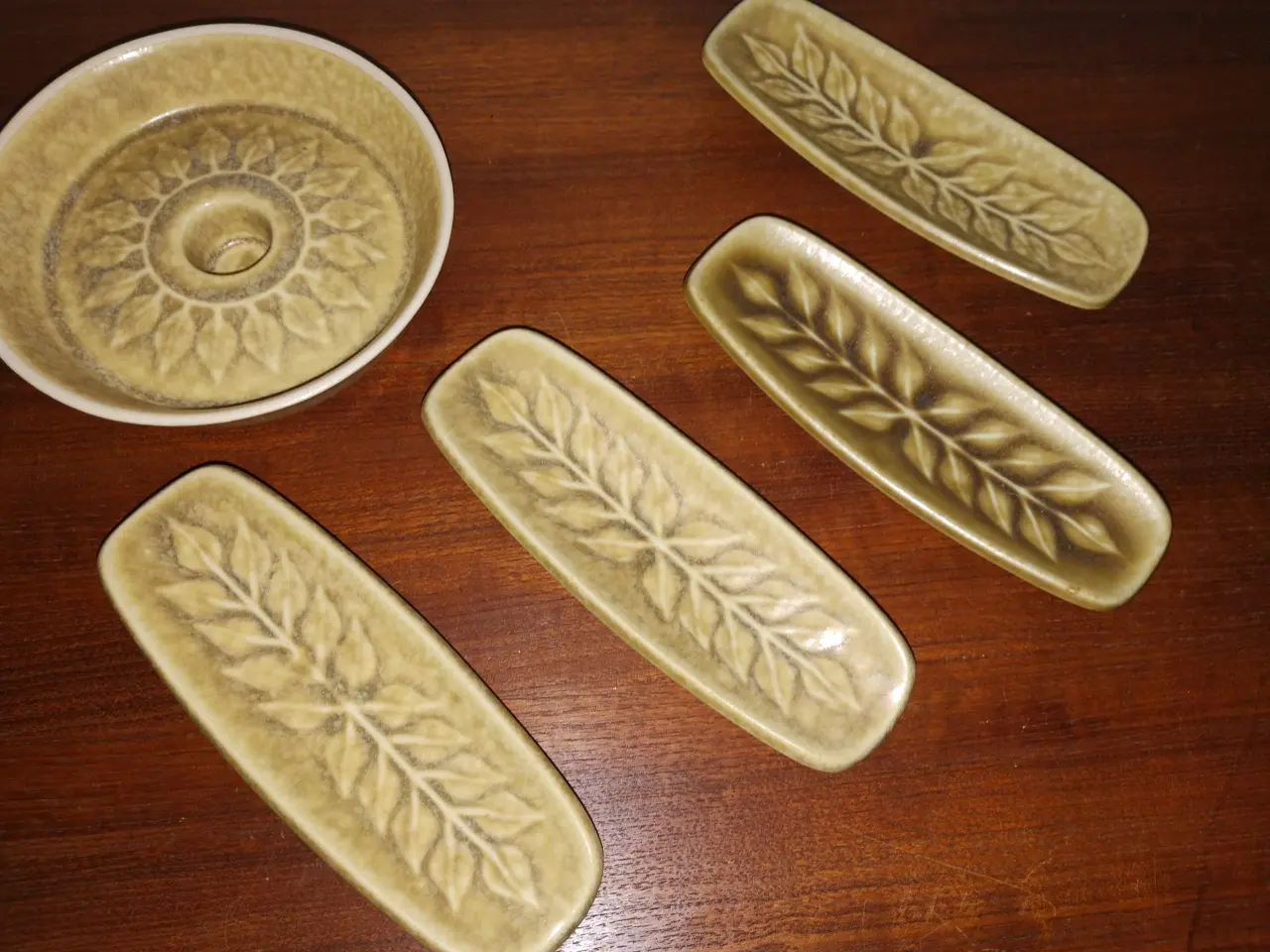 Billede 1 - Kronjyden Relief lysestage