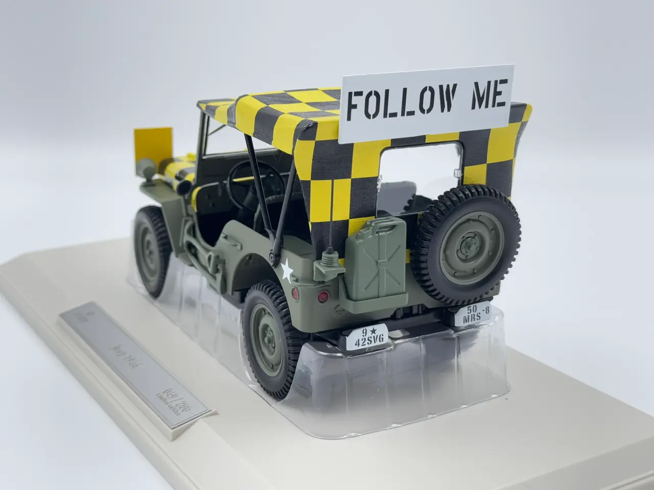 Billede 4 - 1944 Jeep US Army "Follow Me" Air Force 1:18