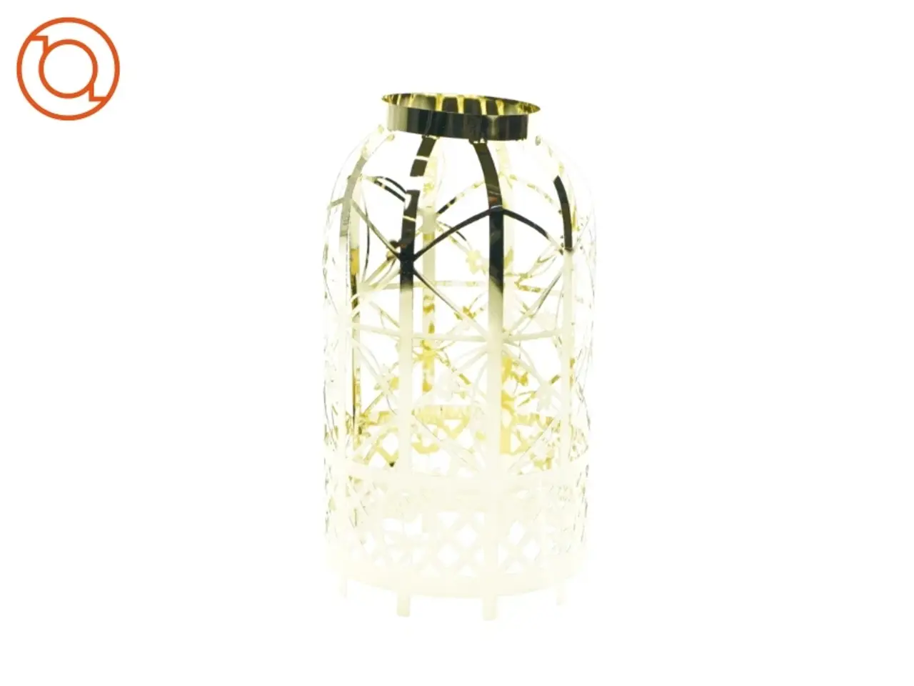 Billede 5 - Julepynt, golden christmas fra Royal Copenhagen (str. 20 x 10 cm)