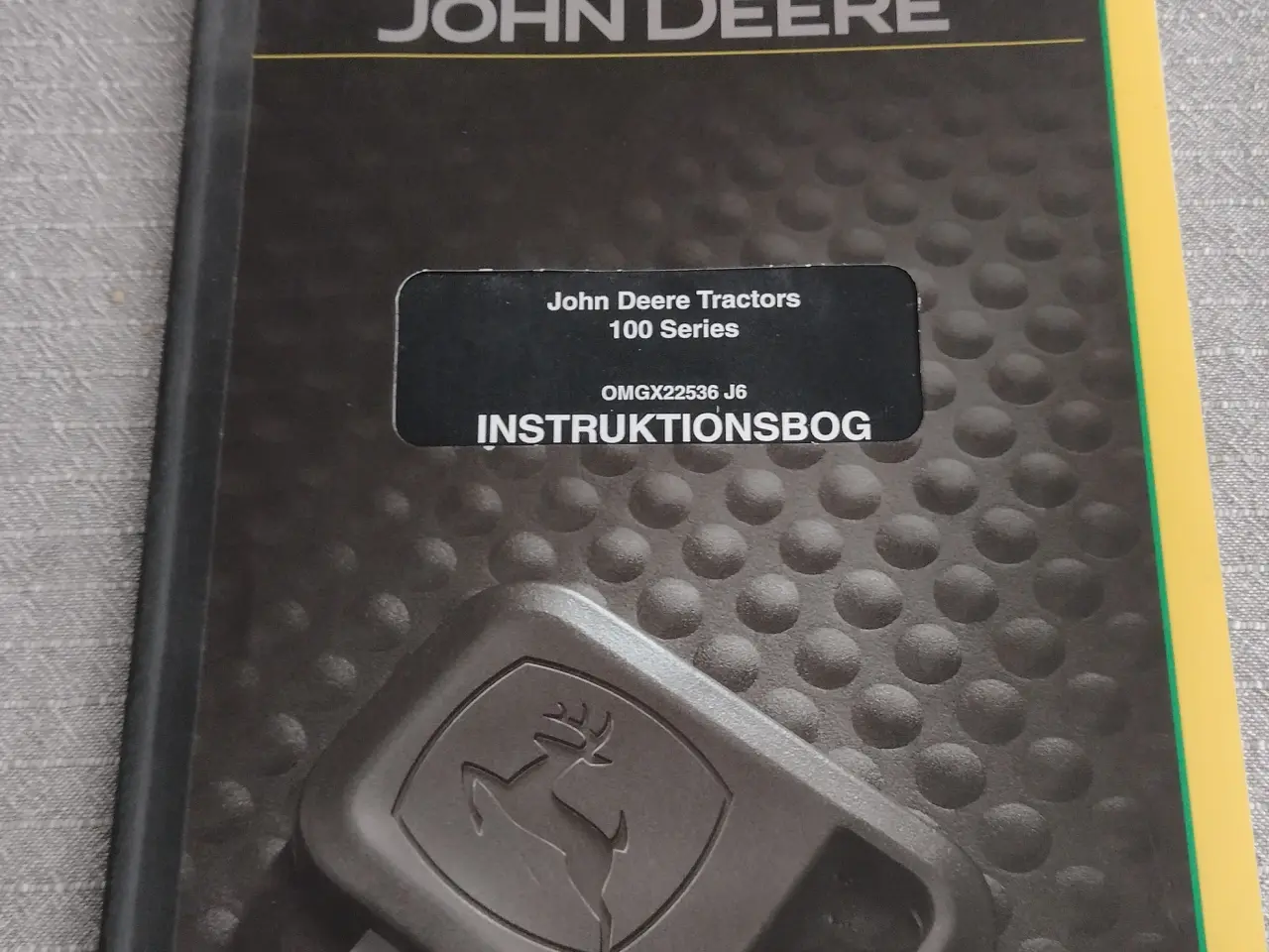 Billede 2 - Instruktionsbog til John Deere