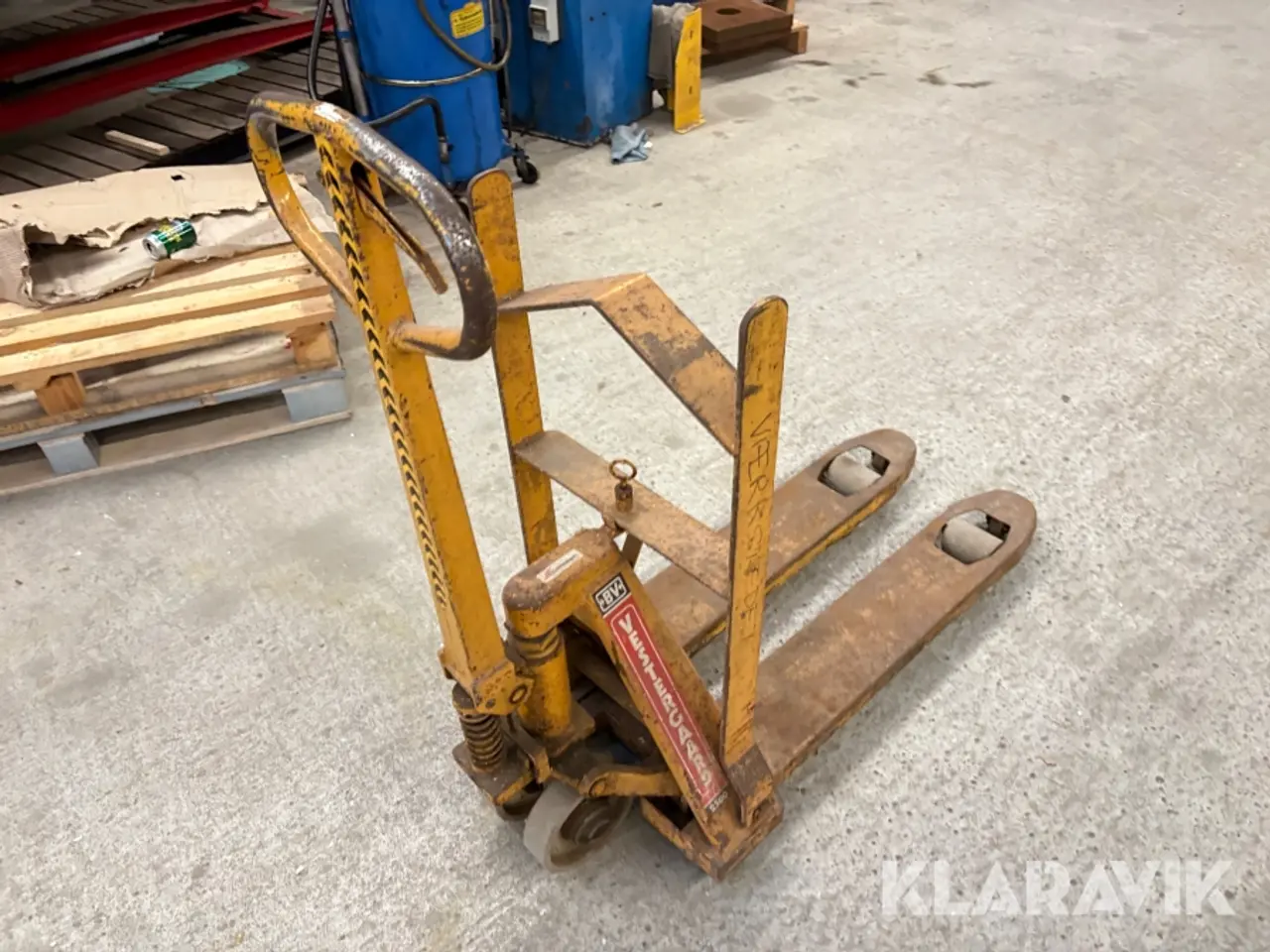 Billede 3 - Palleløfter med stativ 2500kg Vestergaard