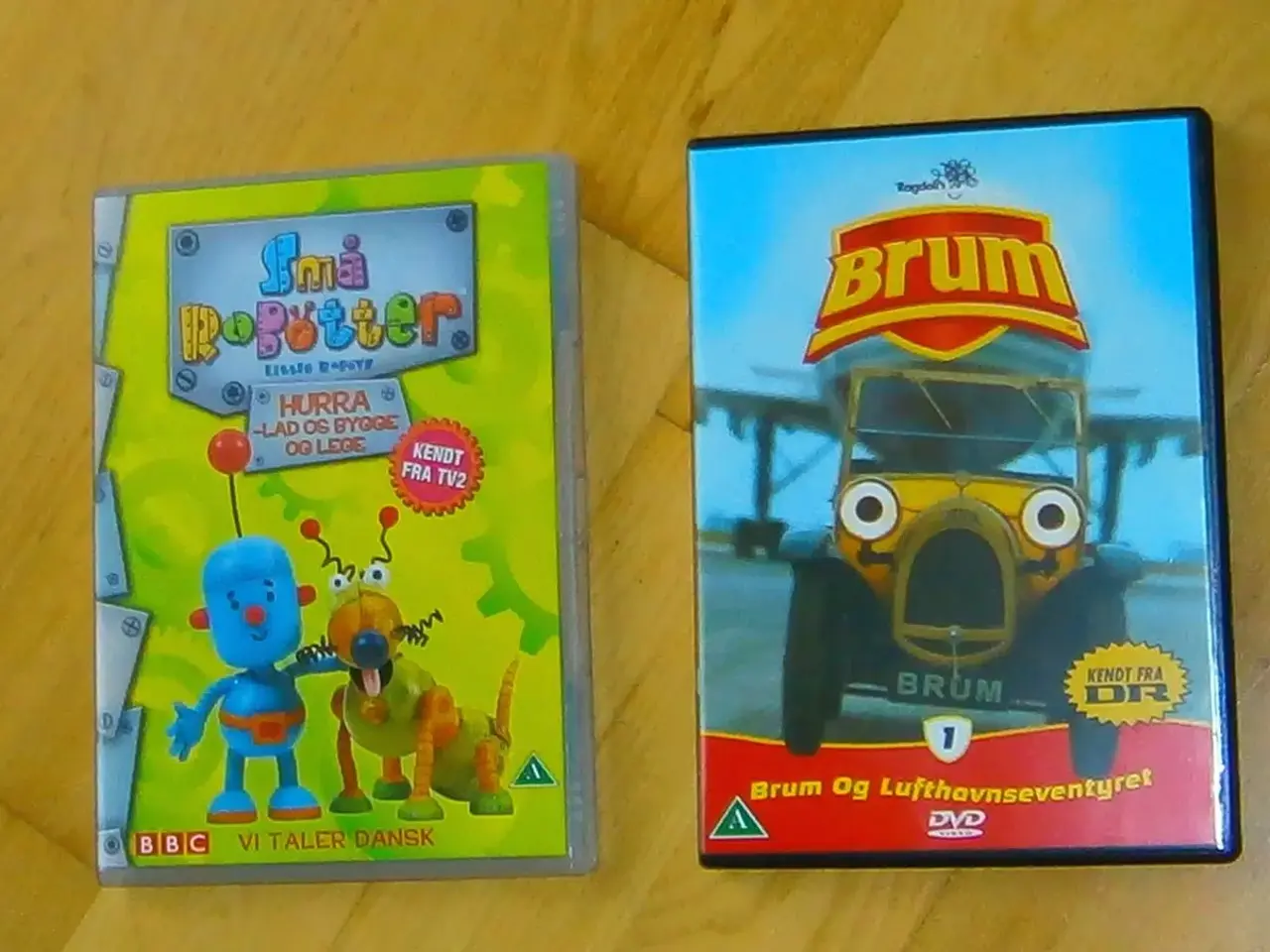 Billede 1 - DVD til de mindste: Små robotter + Brum
