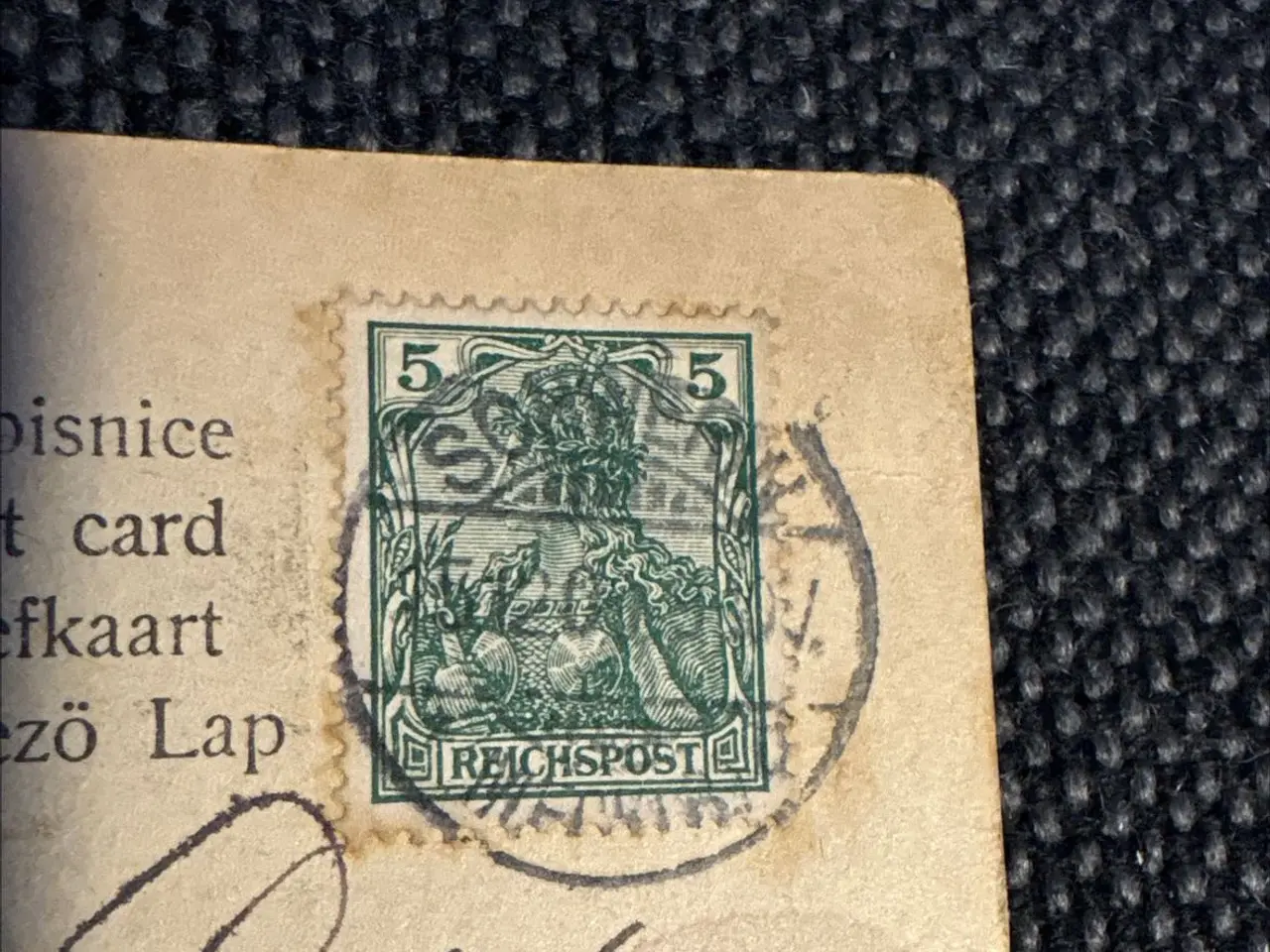 Billede 2 - Postkort fra år 1900 fra tysk garnison