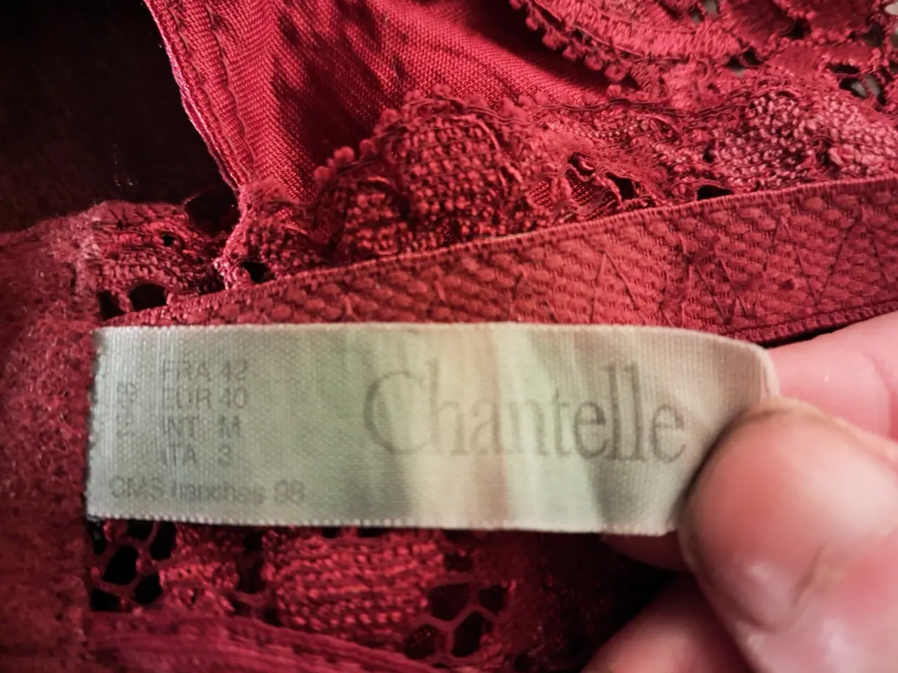 Billede 5 - Chantelle str. 40 strømpeholder