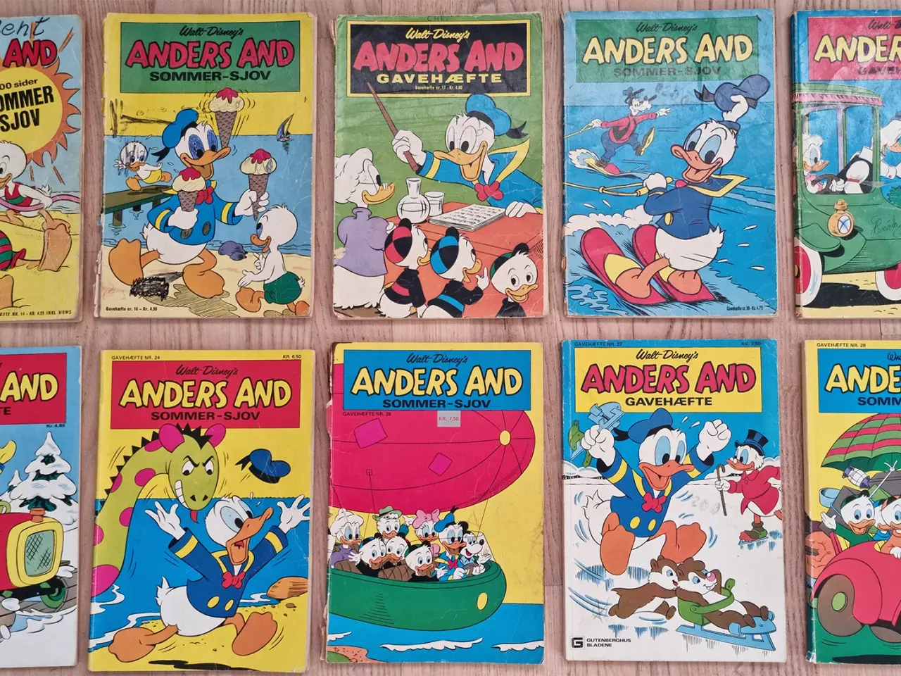 Billede 1 - 26 stk. Anders And Gavehæfte (1969-1985)