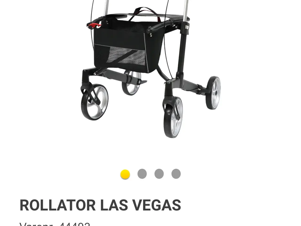 Billede 2 - Velholdt og næsten ny rollator