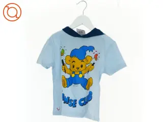 T-Shirt med bamse verdens stærkeste bjørn (str. 104 cm)