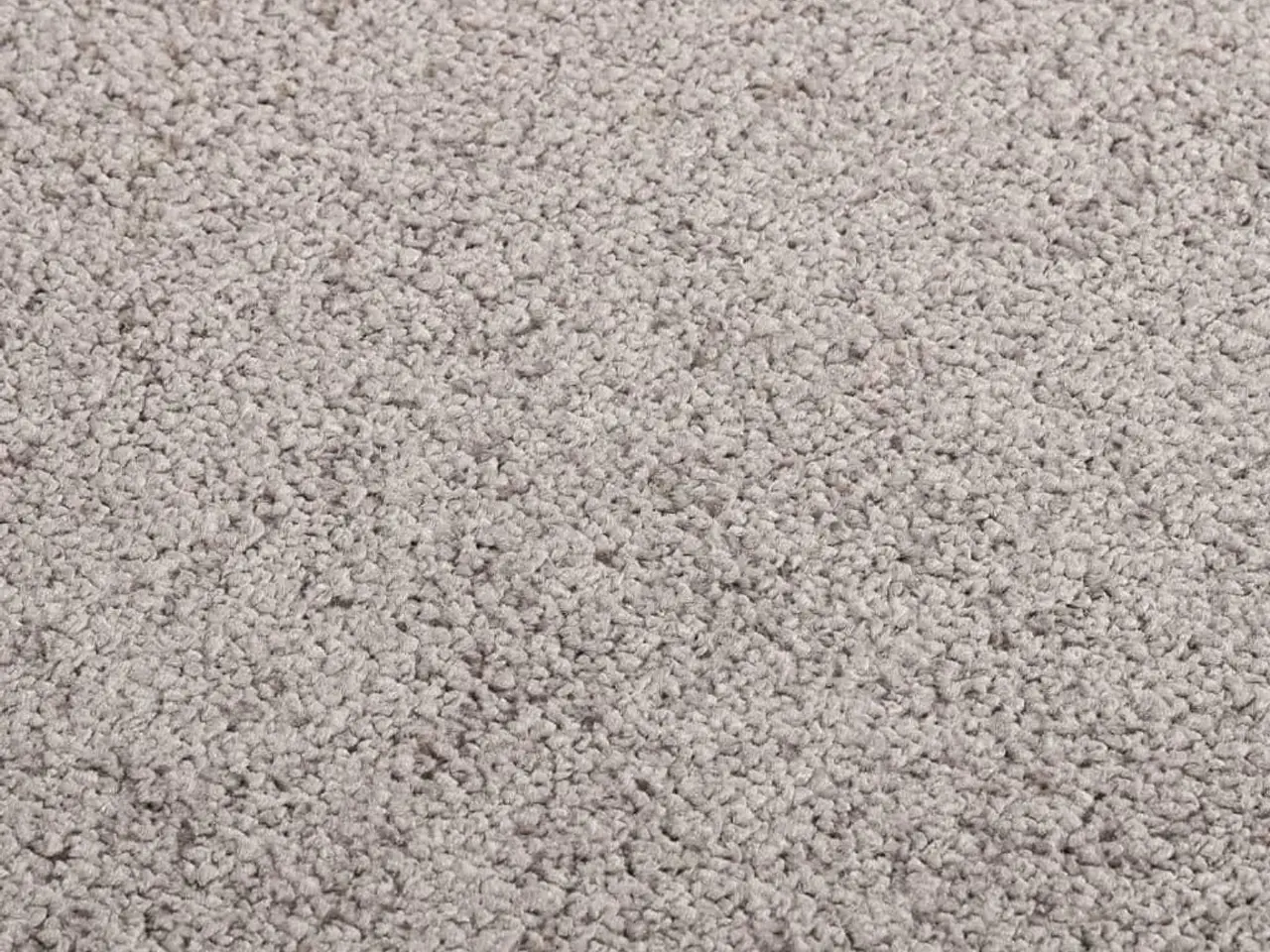 Billede 2 - Dørmåtte 80 × 120 cm - grå velour med skridsikker vinylbund