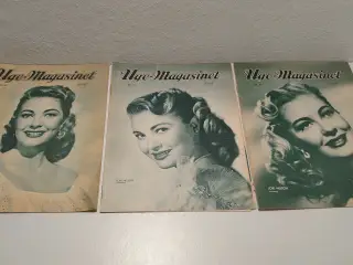 3 stk Uge-Magasinet fra 1954-55.
