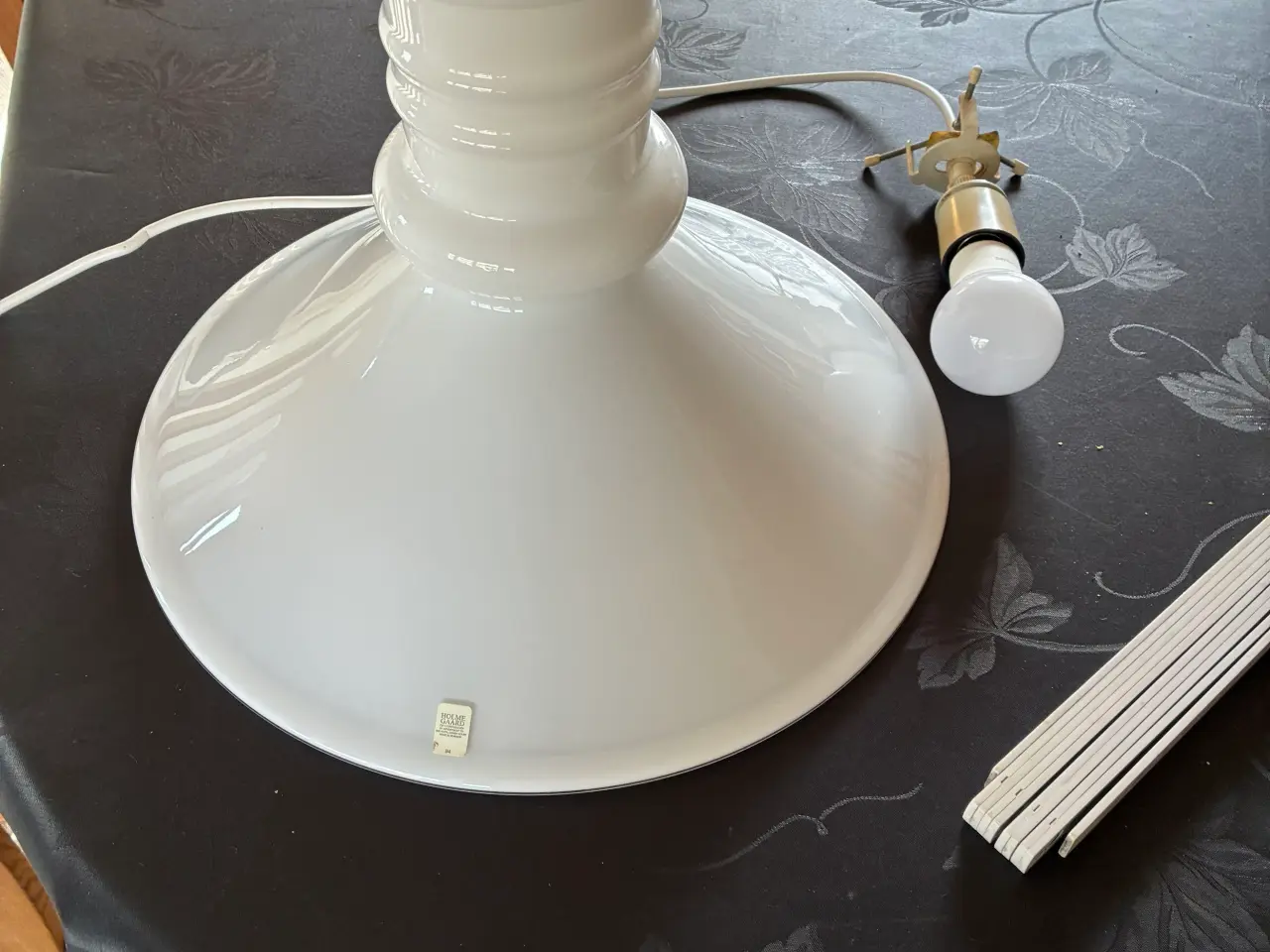 Billede 1 - Ny pris Holmegaard apoteker pendler Ø 37 cm