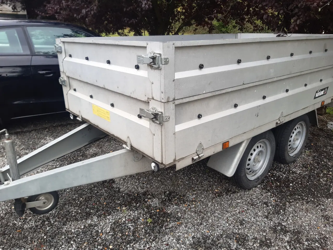 Billede 1 - Variant Trjler. 750. Kg. Total. med høje sider.