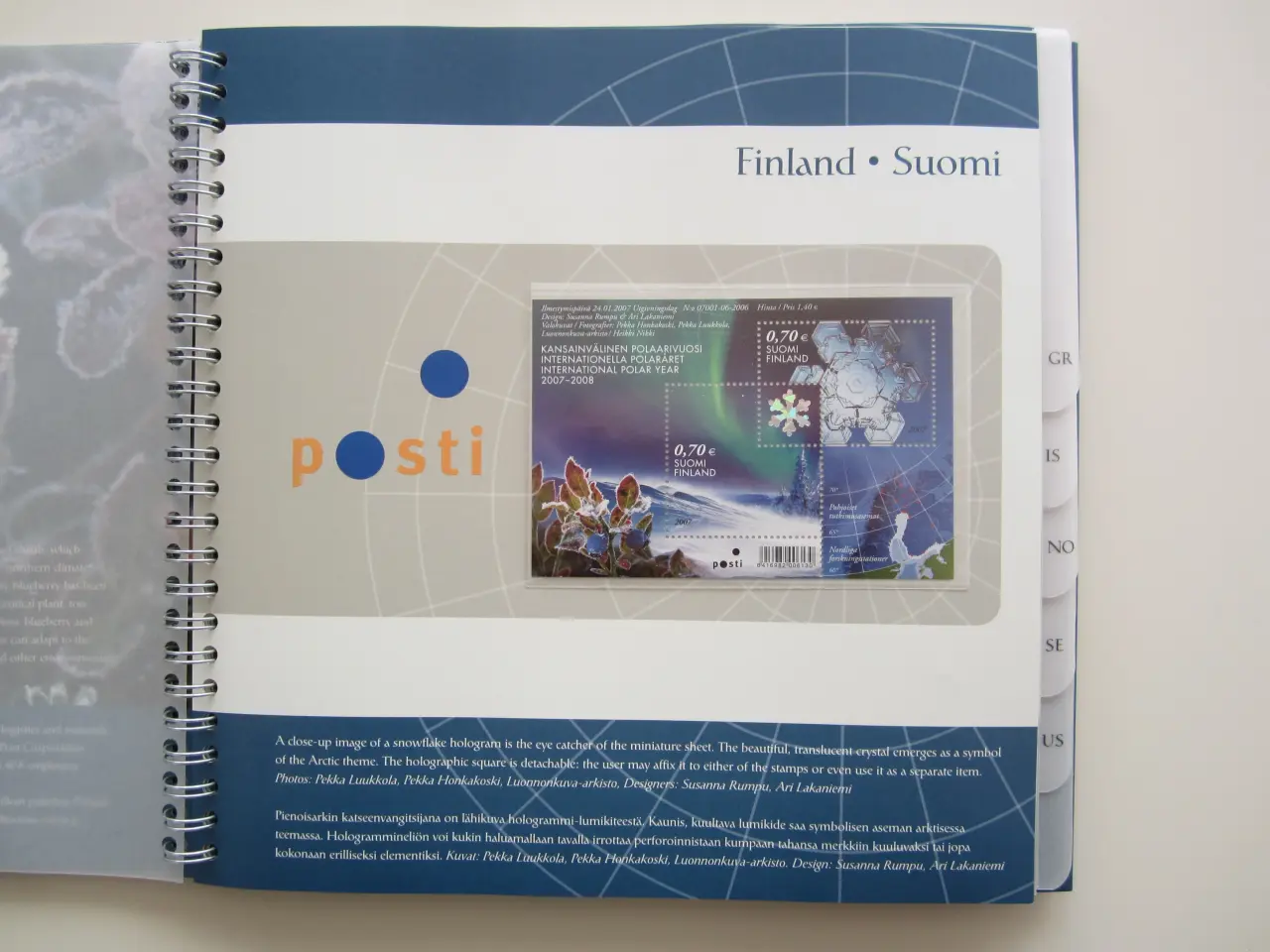 Billede 4 - Internationalt Polar år Antarktis 2007 Postfrisk.