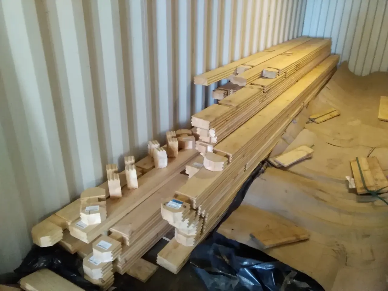 Billede 10 - Træhus Modificeret i 66 mm + ekstra planker LÆS