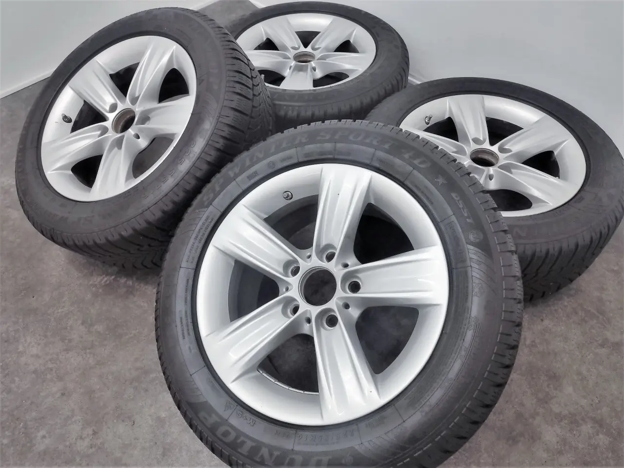 Billede 2 - 5x120 16" ET37 BMW style-391 vintersæt