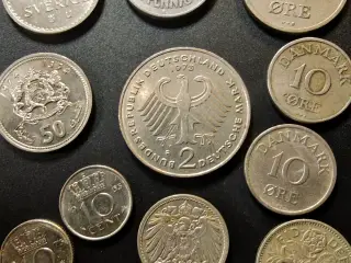 Samling mønter verden 2 