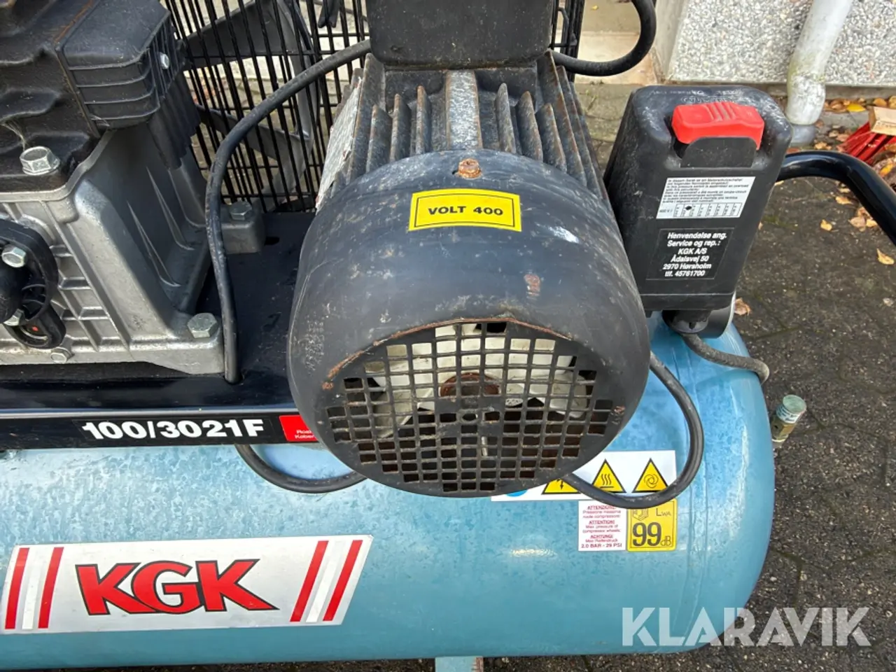 Billede 11 - Kompressorer FIAC 100/3021F 100 liter – 10 bar – 400 V