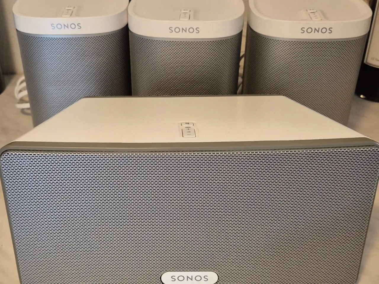 Billede 1 - 3 stk. Sonos 1 & 1 stk. Sonos 3