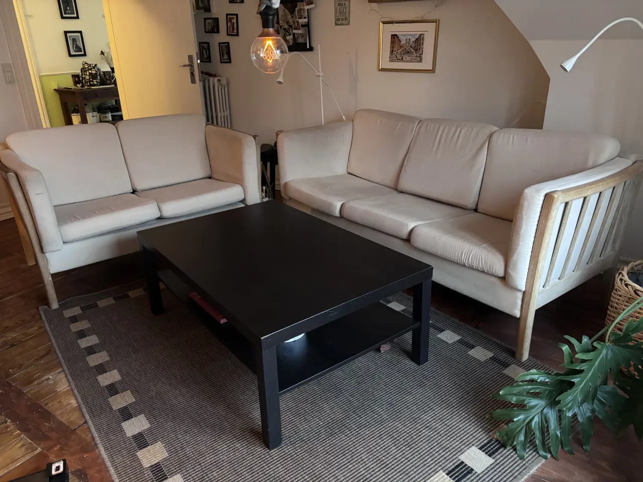 Billede 1 - Sofasæt 2+3 personers og sofabord