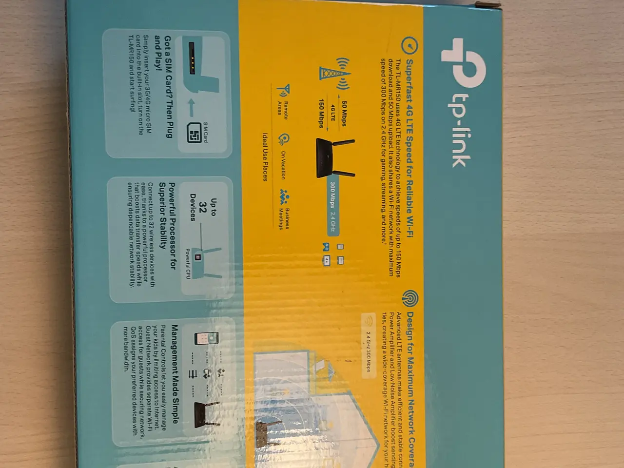 Billede 3 - Tp-link 300 Mbps Wi-Fi Router