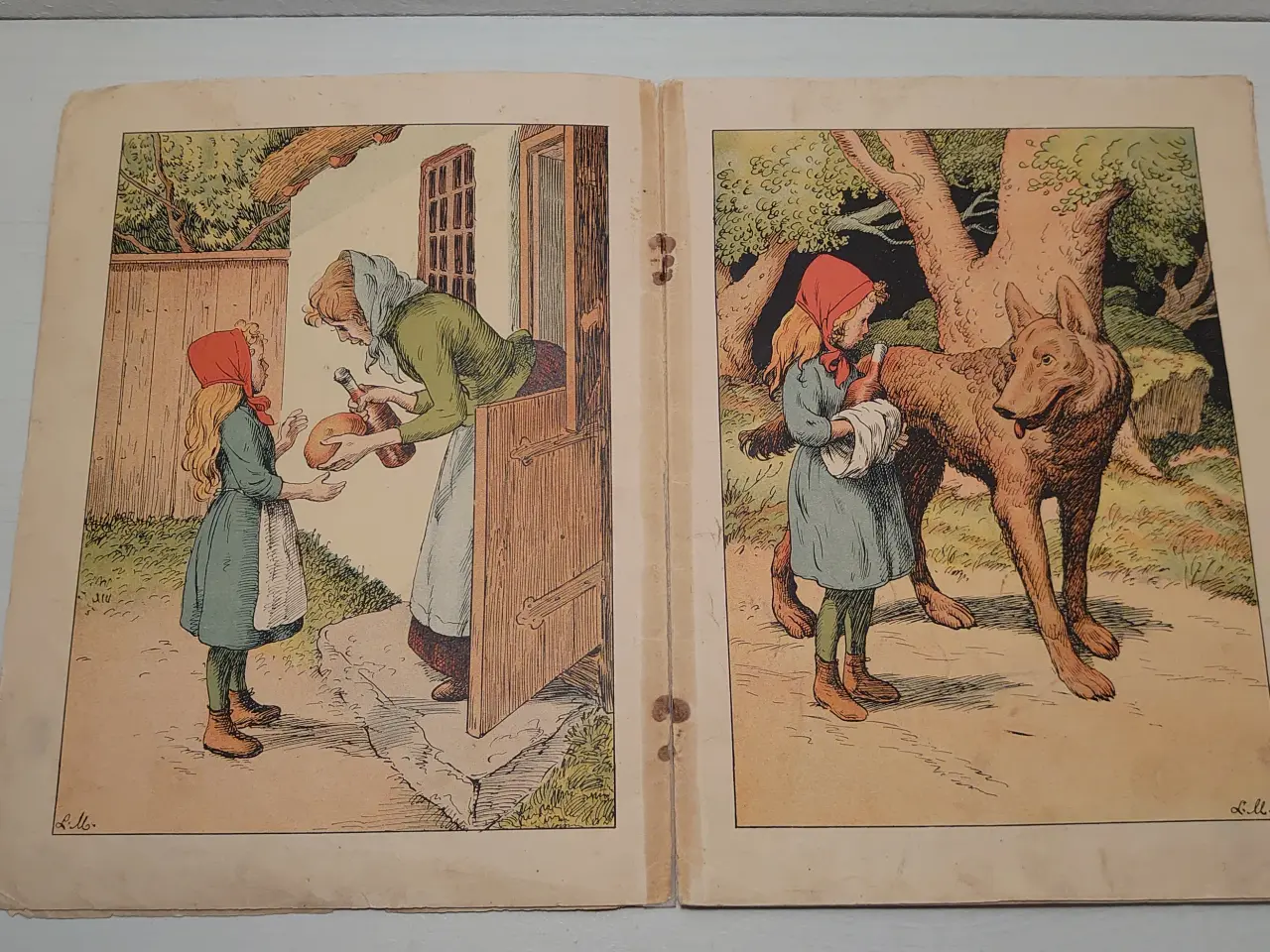 Billede 4 - Rødhætte. V/Axel og Louis Moe. Uden år (1893)