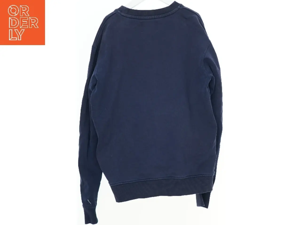 Billede 2 - Blå sweatshirt med logo fra Double A (str. XS)
