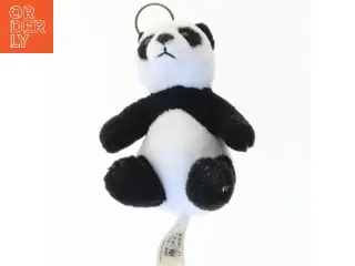 Panda bamse nøglering (str. 12,5 cm)