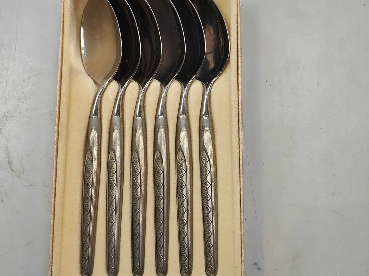 Billede 8 - Norway Pewter H.S. bestiksæt i 42 dele