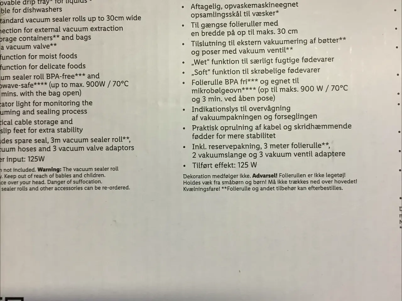 Billede 3 - Vacum pakker med plastruller