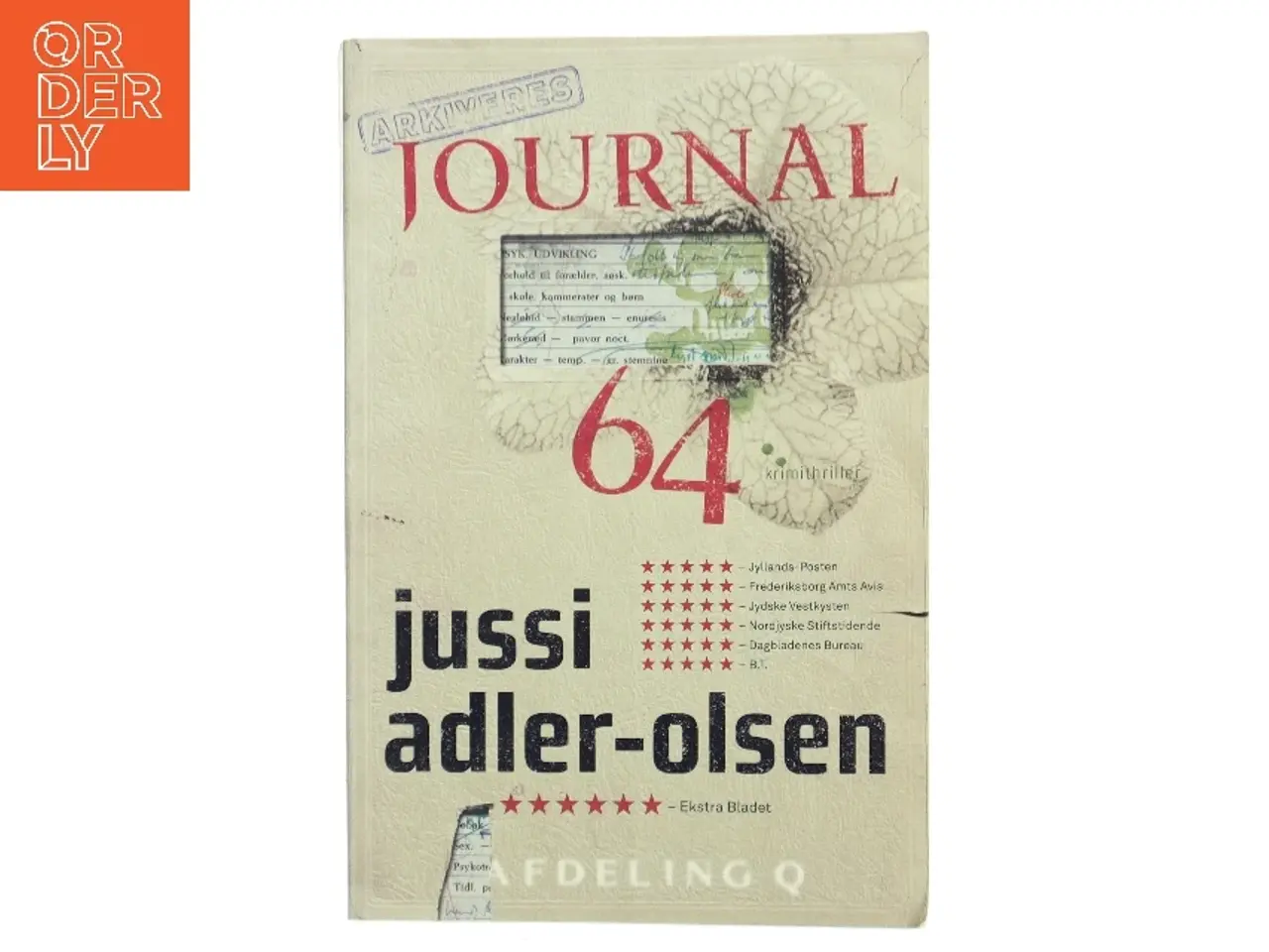Billede 1 - Journal 64 : krimithriller af Jussi Adler-Olsen (Bog)