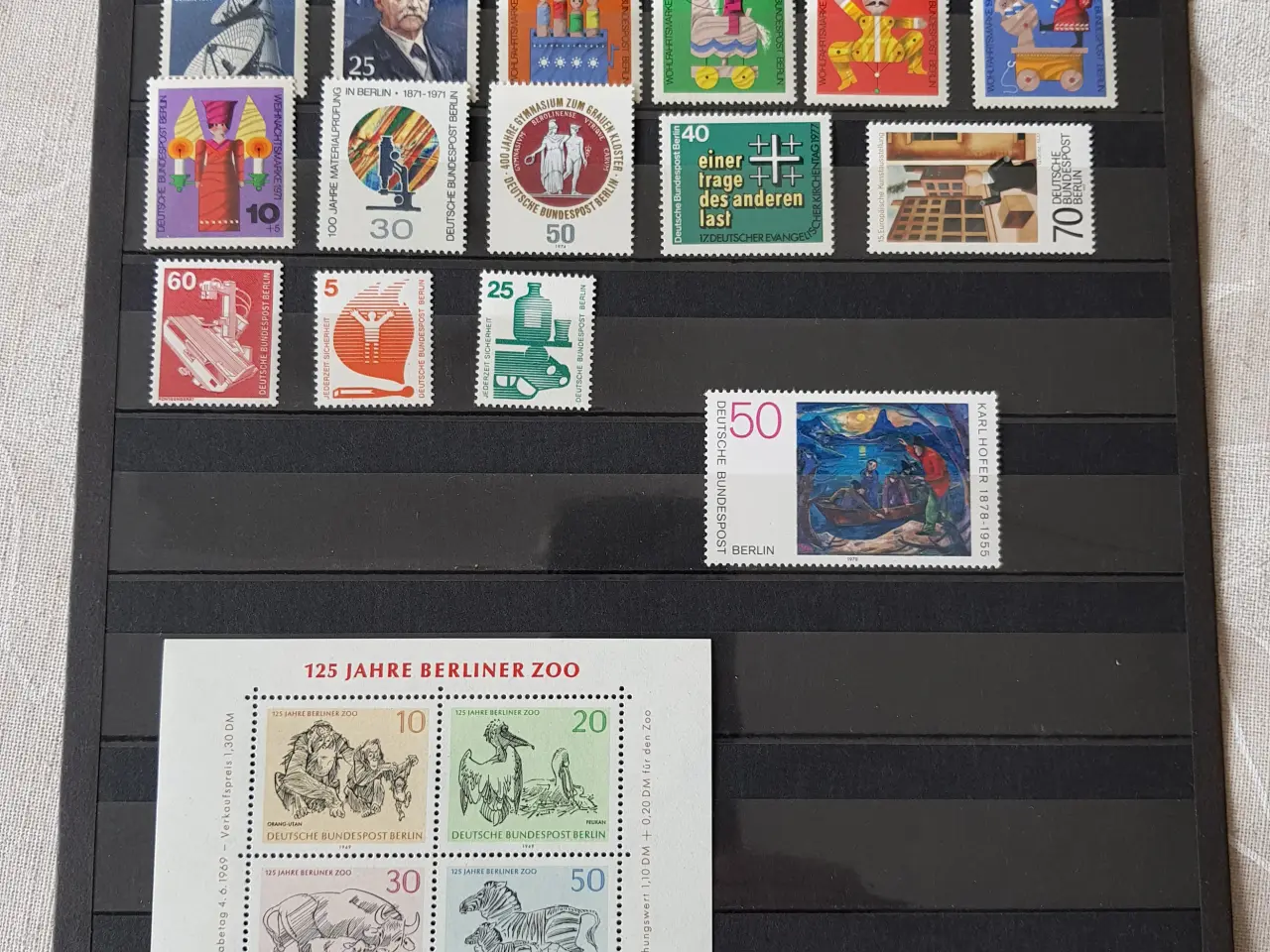 Billede 3 - Tyskland West Berlin Postfrisk 125stk.